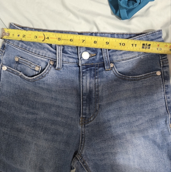 Oat New York Mid Rise Cropped Jeans Sz 2/26 - Picture 6 of 9